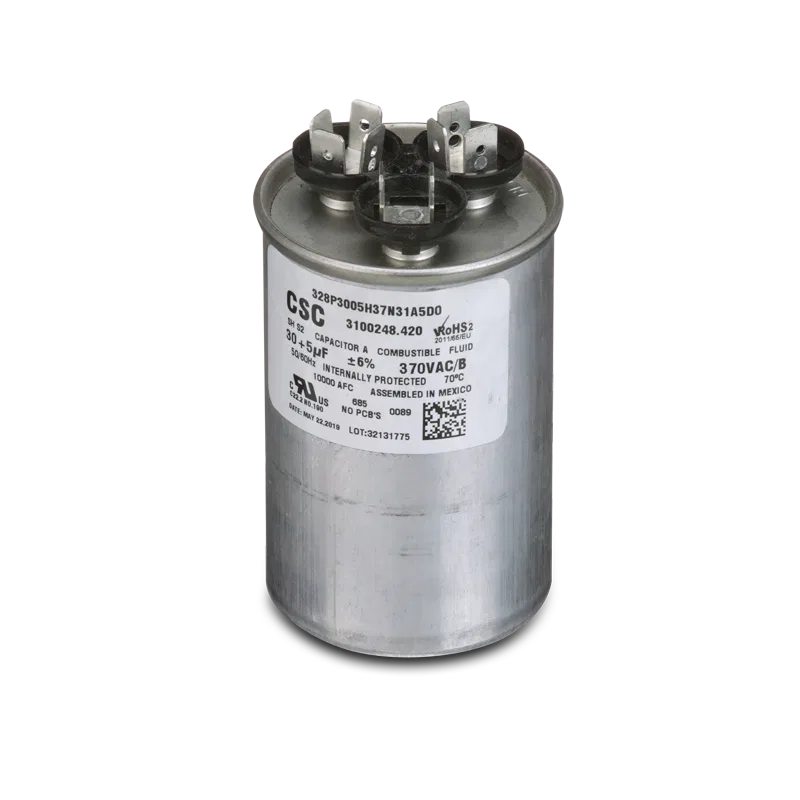 3313107.027 – DOMETIC Air Conditioner Capacitor, 30/ 50 Farad For 13500 And 15000 BTU Air Conditioner Units